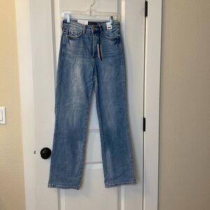 NWT Judy Blue Tummy Control Straight Leg Jeans